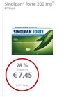Sinolpan forte 200 mg bei LINDA Premiumapotheke im Blankenburg Prospekt für 7,45 €