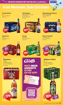 Bier im aktuellen Getränke Hoffmann Prospekt (Siegen (Universitätsstadt)) Bier im Getränke Hoffmann Prospekt "Aktuelle Angebote" mit 8 Seiten (Siegen (Universitätsstadt))