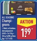 Champignons von All Seasons im aktuellen ALDI Nord Prospekt