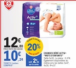 Changes bébé activ - MOTS D'ENFANTS en promo chez E.Leclerc Blois à 10,24 €