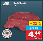 Rinder-Leber im Netto Marken-Discount Prospekt Rinder-Leber von Gut Ponholz im aktuellen Netto Marken-Discount Prospekt für 4,49 €