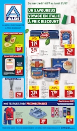 Prospectus Aldi à Marmande, "UN SAVOUREUX VOYAGE EN ITALIE À PRIX DISCOUNT", 46 pages, 16/07/2025 - 21/07/2025