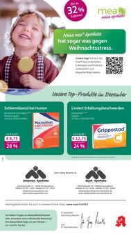 mea - meine apotheke Prospekt der KW 51 "Unsere Dezember-Angebote" Aktueller mea - meine apotheke Prospekt "Unsere Dezember-Angebote" Seite 1 von 4 Seiten