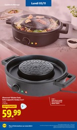 Prix et réduction Appareil Fondue dans le prospectus Lidl en cours Offre Appareil Fondue dans le catalogue Lidl du moment à la page 71