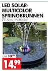 LED SOLAR-MULTICOLOR SPRINGBRUNNEN bei Wreesmann im Prospekt "" für 14,99 €