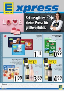 Aktueller EDEKA Prospekt "Bei uns gibt es kleine Preise für große Gefühle." Seite 1 von 4 Seiten für München