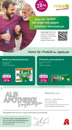 mea - meine apotheke Prospekt für Lichtenstein mit 4 Seiten mea - meine apotheke Prospekt für Lichtenstein: "Unsere September-Angebote", 4 Seiten, 01.09.2025 - 30.09.2025