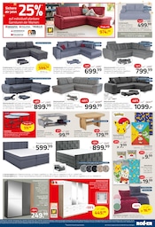 Sofa im ROLLER Prospekt in Neuss Aktueller ROLLER Prospekt mit Sofa, "Oh du Günstige!", Seite 3