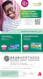 mea - meine apotheke Prospekt für Saarlouis: "Unsere Juni-Angebote", 4 Seiten, 01.06.2025 - 30.06.2025