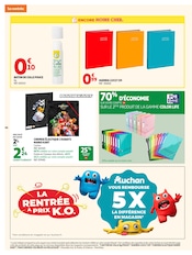 Promos Agenda dans le catalogue "OFFRES DU MOMENT" de Auchan Hypermarché Agenda en promo dans le catalogue Auchan Hypermarché à la page 46