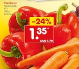 Aktuelle Paprika Angebote bei Netto Marken-Discount in Wuppertal Aktuelles Paprika rot Angebot bei Netto Marken-Discount in Wuppertal ab 1,35 €
