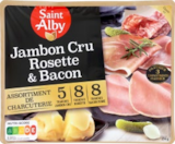 Jambon cru Rosette & Bacon - Saint Alby - Lidl à Mérignac Jambon cru Rosette & Bacon - Saint Alby en promo chez Lidl Mérignac à 1,94 €