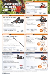 Promos Aspirateur extérieur dans le catalogue "OFFRES EXCLUSIVES ET NOUVEAUTÉS AUTOMNE 2024" de Husqvarna à la page 6