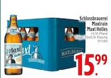 Maxl Helles im EDEKA Prospekt Maxl Helles von Schlossbrauerei Maxlrain im aktuellen EDEKA Prospekt für 15,99 €