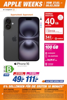 Aktueller expert Rainau Prospekt expert Prospekt Rainau "APPLE WEEKS" mit 4 Seiten