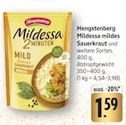 Mildessa mildes Sauerkraut Angebote von Hengstenberg bei E center Homburg für 1,59 €