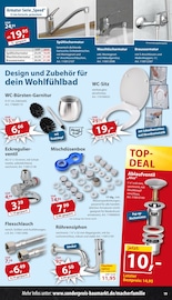 Aktueller Sonderpreis Baumarkt Prospekt mit Bad-Accessoires, "... da, wo die coolen Preise wohnen!", Seite 19