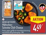 Hähnchen-Schnitte Chili-Cheese Angebote von Meine Metzgerei bei ALDI Nord Wolfsburg für 4,49 €