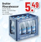 Mineralwasser von Brohler im aktuellen Trinkgut Prospekt
