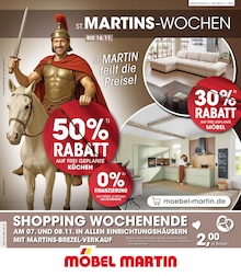 Aktueller Möbel Martin Abtweiler Prospekt Möbel Martin Abtweiler Prospekt "ST. MARTIN TEILT DIE PREISE!" mit 12 Seiten