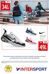 Offre Sac dans le catalogue Intersport du moment à la page 4