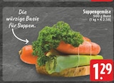 Suppengemüse bei EDEKA im Lüdinghausen Prospekt für 1,29 €