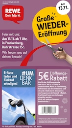 REWE Prospekt für Frankenberg mit 4 Seiten REWE Prospekt für Frankenberg: "Dein Markt", 4 Seiten, 10.11.2025 - 15.11.2025