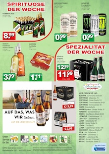 Monster Energy im Getränke Paradies Prospekt "DIE GETRÄNKEKÖNNER" mit 4 Seiten (Gelsenkirchen)