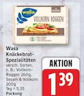 Vollkorn Roggen von Wasa für 1,39 € bei EDEKA im Angebot Vollkorn Roggen von Wasa im aktuellen EDEKA Prospekt