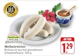 Weißwürstchen bei EDEKA im Birkweiler Prospekt für 1,29 €