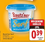 Senf mittelscharf von Bautz'ner für 0,39 € bei E center im Angebot Senf mittelscharf von Bautz'ner im aktuellen E center Prospekt