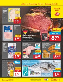Pute im Netto Marken-Discount Prospekt "Aktuelle Angebote" mit 49 Seiten (Gelsenkirchen)
