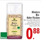 Bio-Hafer-Flocken von Alnatura im aktuellen EDEKA Prospekt für 0,88 €
