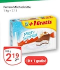 GLOBUS Forchheim - Milchschnitte Angebot im Prospekt Milchschnitte bei GLOBUS im Forchheim Prospekt für 2,19 €