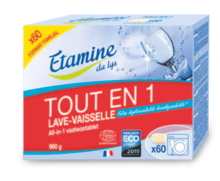 Tablette lave-vaisselle tout-en-1 - NaturéO à Nancy Tablette lave-vaisselle tout-en-1 en promo chez NaturéO Nancy à 10,99 €
