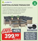 Gartenlounge Manacor im Angebot bei Marktkauf in Plauen Gartenlounge Manacor Angebote von Juskys bei Marktkauf Plauen für 399,99 €