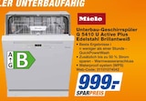 Aktuelle Geschirrspüler Angebote bei expert in Remscheid Aktuelles Unterbau-Geschirrspüler G 5410 U Active Plus Edelstahl Brillantweiß Angebot bei expert in Remscheid ab 999,00 €
