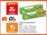 Tartelettes Choco Noisette - Netto - Netto Tartelettes Choco Noisette - Netto à 1,72 € dans le catalogue Netto