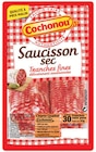 Saucisson sec 30 tranches fines - COCHONOU en promo chez Intermarché Super Saucisson sec 30 tranches fines - COCHONOU dans le catalogue Intermarché Super