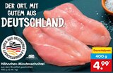Aktuelles Hähnchen-Minutenschnitzel Angebot bei Netto Marken-Discount in Erfurt ab 4,99 €