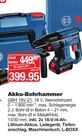 Akku-Bohrhammer Angebote von Bosch bei Herbrügger Menden für 399,95 €