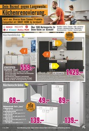 Küchenzeile Angebote im Prospekt "Ohne Schweiß kein neuer Glanz." von Hornbach Küchenzeile Angebote im Prospekt "Ohne Schweiß kein neuer Glanz." von Hornbach auf Seite 17