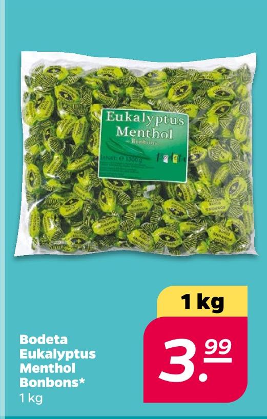 Eucalyptus Menthol Bonbons