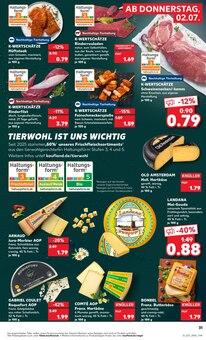 Steak im Kaufland Prospekt "Hier bin ich richtig" mit 75 Seiten (Rostock)