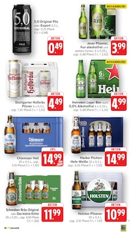 Bier im aktuellen EDEKA Prospekt (Stuttgart) Bier im EDEKA Prospekt "Aktuelle Angebote" mit 49 Seiten (Stuttgart)