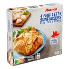 Feuilletés Saint Jacques Surgelés Auchan à 4,21 € dans le catalogue Auchan Hypermarché