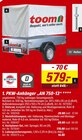 PKW-Anhänger „AN 750-13“ im Angebot bei toom Baumarkt in Bremen PKW-Anhänger „AN 750-13“ Angebote bei toom Baumarkt Bremen für 69,99 €