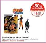 Figurine Naruto 12 cm - Bandai en promo chez Monoprix Dunkerque à 11,24 €