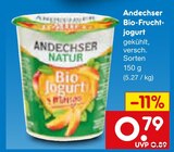 Aktuelles Bio-Fruchtjogurt Angebot bei Netto Marken-Discount in Siegen (Universitätsstadt) ab 0,79 €
