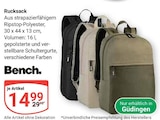 Rucksack Angebote von Bench bei GLOBUS Saarbrücken für 14,99 €